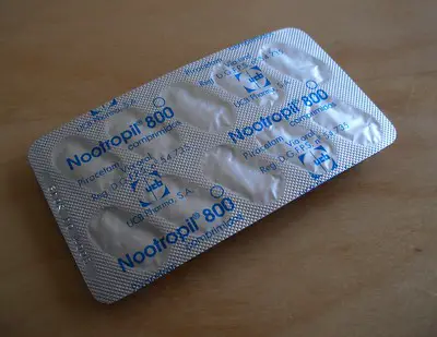 A supplement blister pack